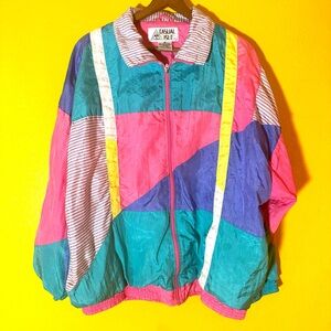 Totally 80s Jacket Color Block
